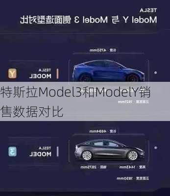 特斯拉Model3和ModelY销售数据对比