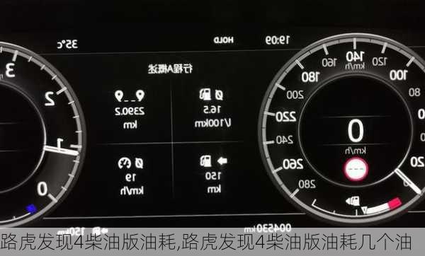 路虎发现4柴油版油耗,路虎发现4柴油版油耗几个油