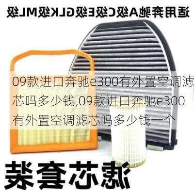 09款进口奔驰e300有外置空调滤芯吗多少钱,09款进口奔驰e300有外置空调滤芯吗多少钱一个