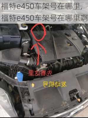 福特e450车架号在哪里,福特e450车架号在哪里啊