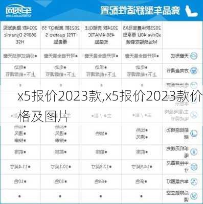 x5报价2023款,x5报价2023款价格及图片