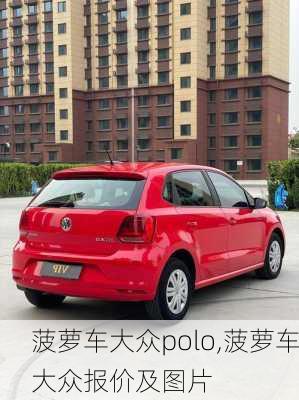 菠萝车大众polo,菠萝车大众报价及图片